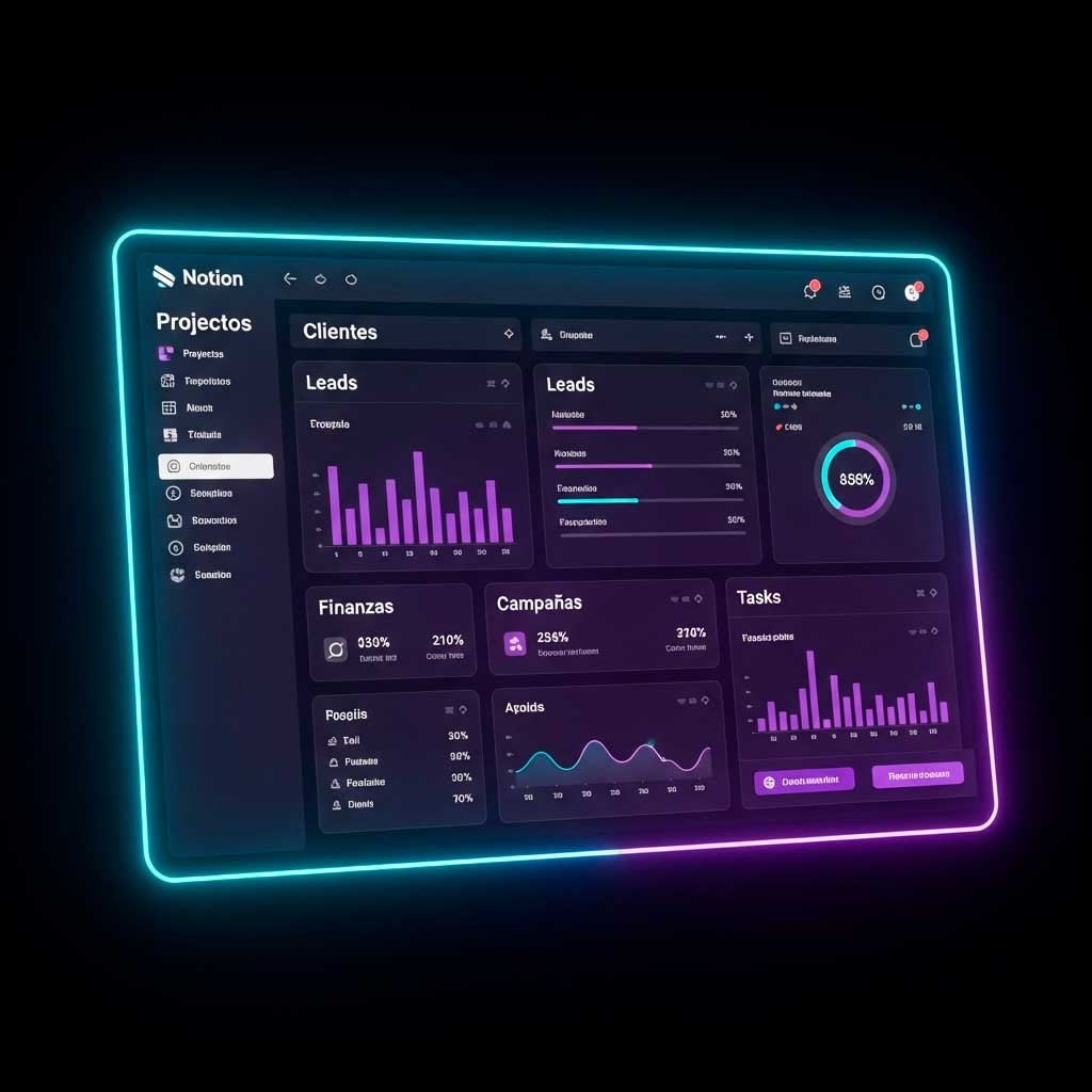 Dashboard centralizado en Notion